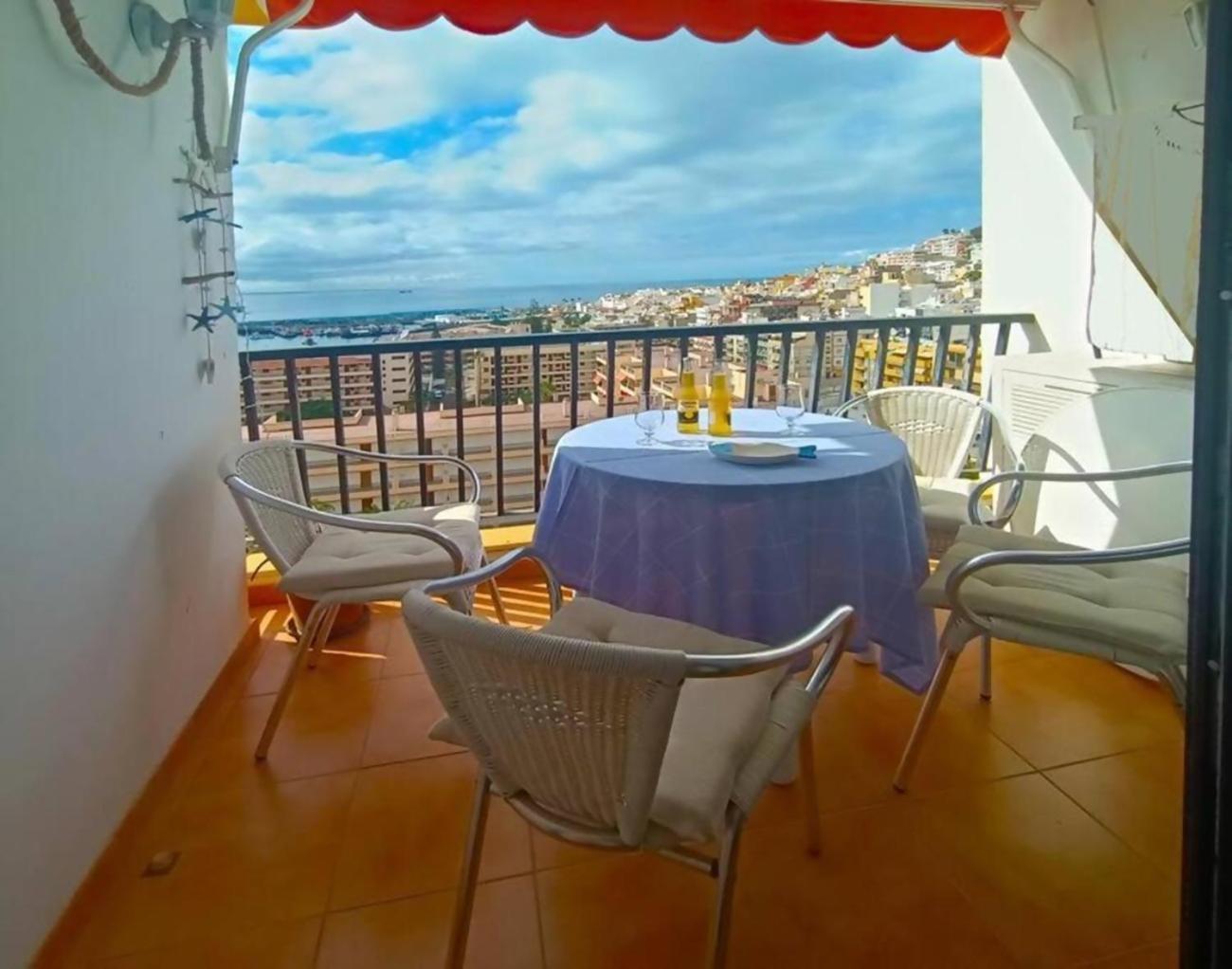 Apartamento Vista Mar En Los Cristianos Ach125 Bagian luar foto