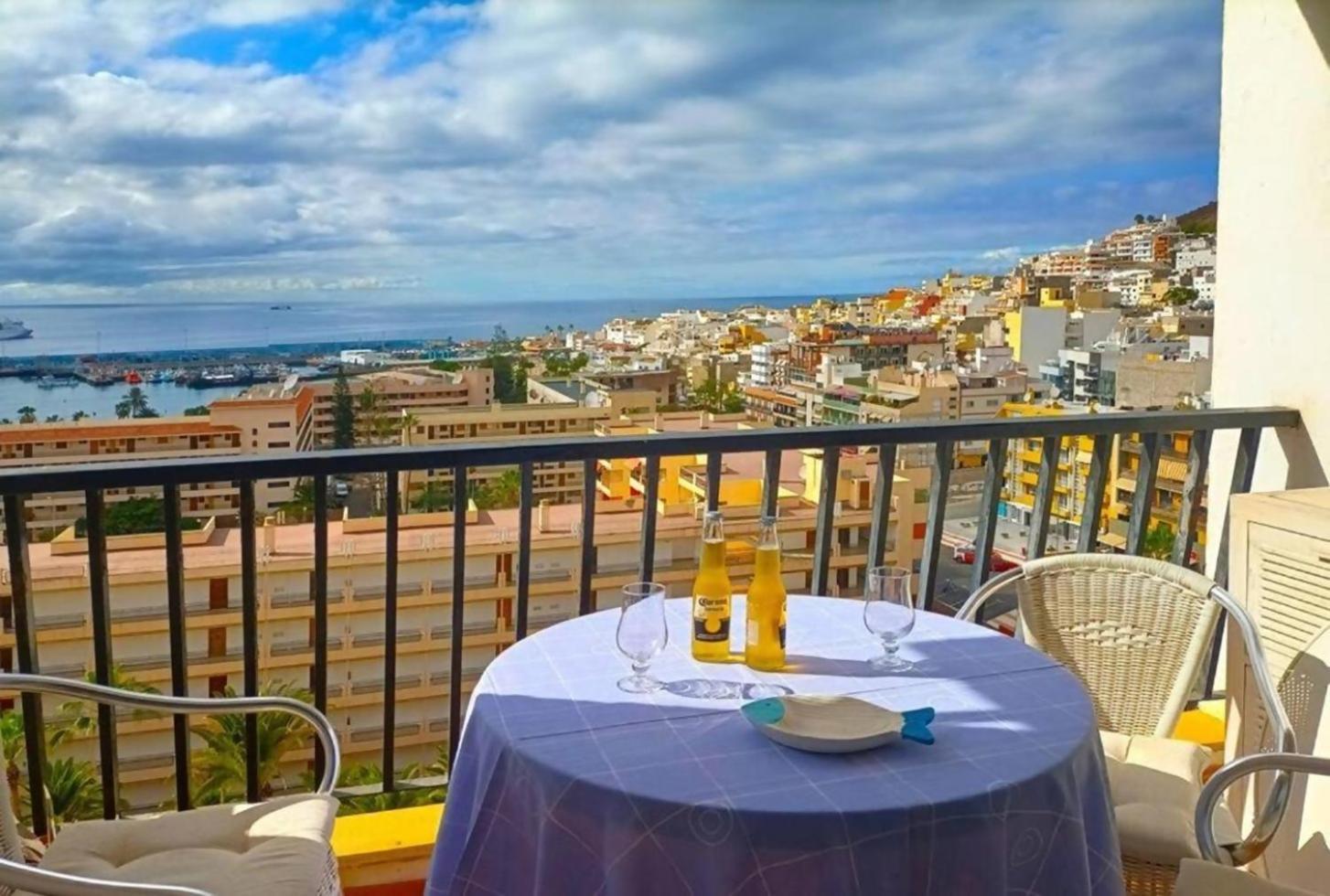 Apartamento Vista Mar En Los Cristianos Ach125 Bagian luar foto
