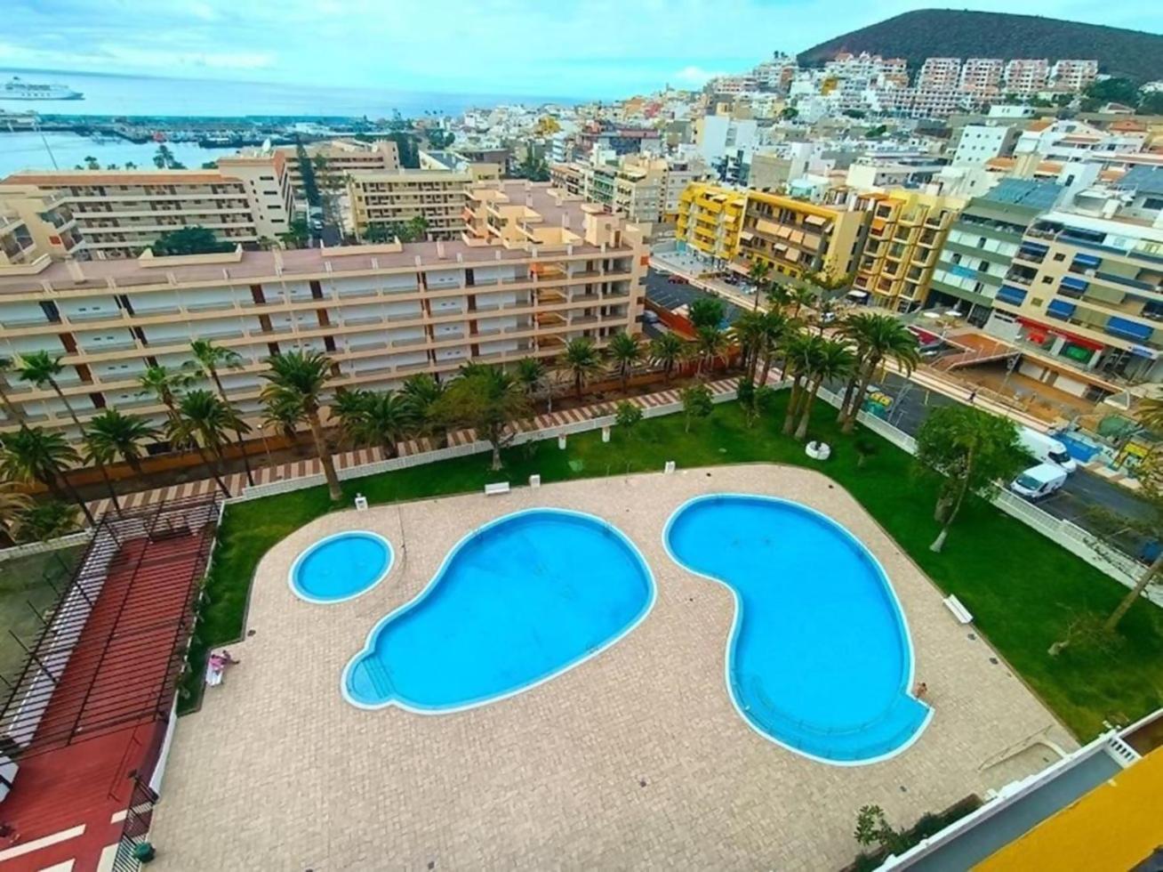 Apartamento Vista Mar En Los Cristianos Ach125 Bagian luar foto